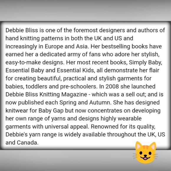 🧶 Baby Knits for Beginners Hardcover Book 🧶 - Picture 4 of 6